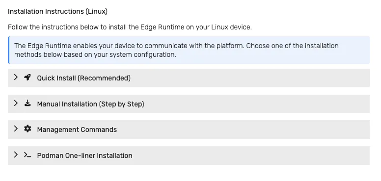 installation steps